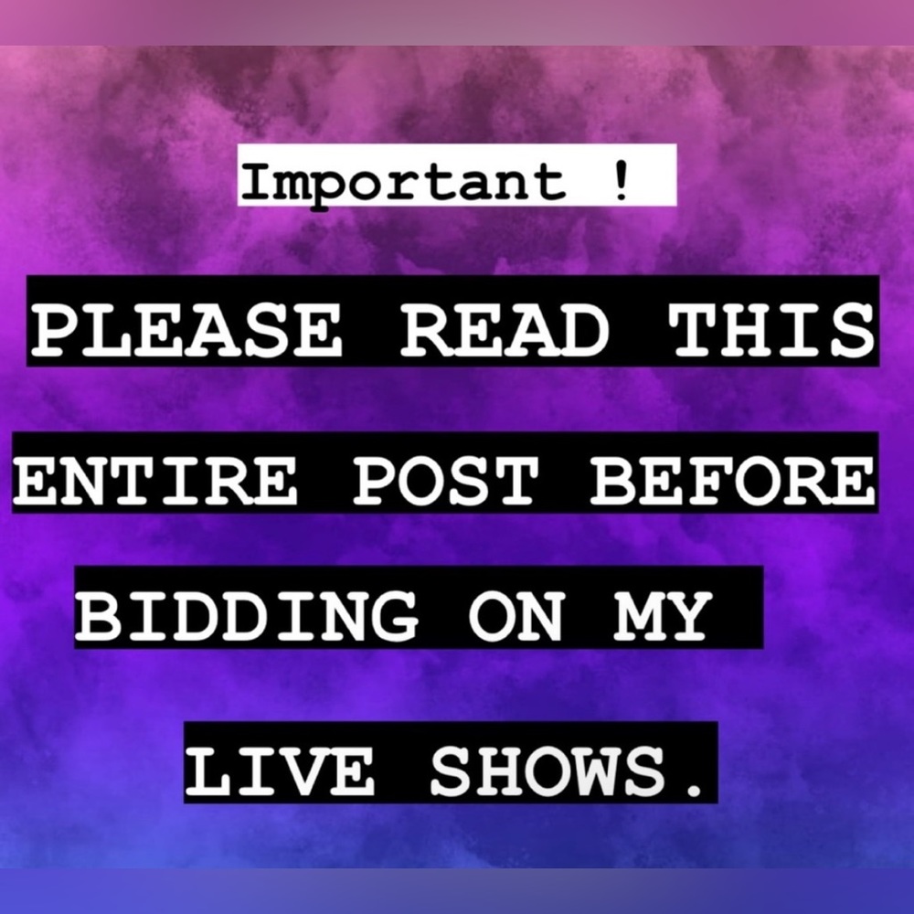 Live shows